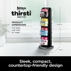 image:imageNinja WCX08 Thirsti 360 8Flavor Storage Holder Black511 in L x 4125 in W x 1175 in H