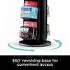 image:imageNinja WCX08 Thirsti 360 8Flavor Storage Holder Black511 in L x 4125 in W x 1175 in H