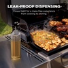 image:imageNinja FlexFlame Griddle Spatula Stainless Steel NonSlip HandleSquirt Bottles  2 pack