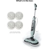 image:imageShark Steam amp Scrub Hard Floor Steam Mop Teal S8002BRNSteam  Scrub 4pad
