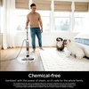 image:imageShark Steam amp Scrub Hard Floor Steam Mop Teal S8002BRNSteamScrub w Steam Blaster 4pad