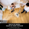 image:imageShark Steam amp Scrub Hard Floor Steam Mop Teal S8002BRNSteamScrub w Steam Blaster 4pad