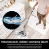 image:imageShark Steam amp Scrub Hard Floor Steam Mop Teal S8002BRNSteamScrub w Steam Blaster 4pad