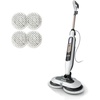 image:imageShark Steam amp Scrub Hard Floor Steam Mop Teal S8002BRNSteamScrub w Steam Blaster 4pad