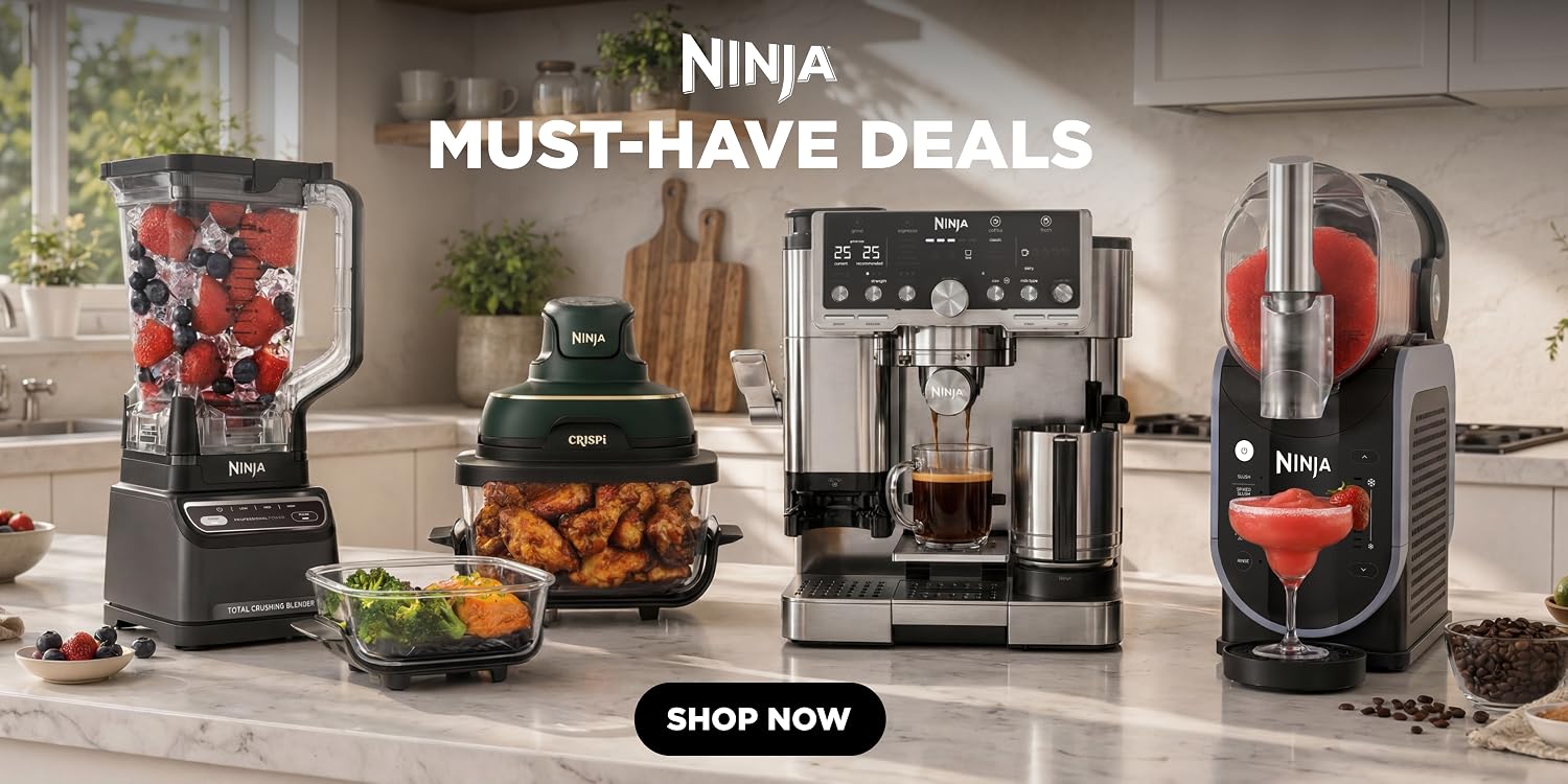 Ninja | Powerful Performance for Every Kitchen,Cook Faster, Easier & Smarter