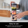 image:imageNinja BC151PR Blast Portable Blender Cordless 18oz Vessel Personal Blenderfor Shakes amp Smoothies BPA Free LeakproofLid amp Sip Spout USBC Rechargeable Dishwasher Safe Parts Passion FruitMetallic Copper