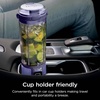 image:imageNinja BC151PR Blast Portable Blender Cordless 18oz Vessel Personal Blenderfor Shakes amp Smoothies BPA Free LeakproofLid amp Sip Spout USBC Rechargeable Dishwasher Safe Parts Passion FruitGalaxy Purple