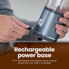 image:imageNinja BC151PR Blast Portable Blender Cordless 18oz Vessel Personal Blenderfor Shakes amp Smoothies BPA Free LeakproofLid amp Sip Spout USBC Rechargeable Dishwasher Safe Parts Passion FruitMetallic Blue