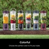 image:imageNinja BC151PR Blast Portable Blender Cordless 18oz Vessel Personal Blenderfor Shakes amp Smoothies BPA Free LeakproofLid amp Sip Spout USBC Rechargeable Dishwasher Safe Parts Passion FruitPeach  Stone