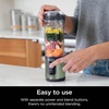 image:imageNinja BC151PR Blast Portable Blender Cordless 18oz Vessel Personal Blenderfor Shakes amp Smoothies BPA Free LeakproofLid amp Sip Spout USBC Rechargeable Dishwasher Safe Parts Passion FruitMetallic Green