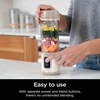 image:imageNinja BC151PR Blast Portable Blender Cordless 18oz Vessel Personal Blenderfor Shakes amp Smoothies BPA Free LeakproofLid amp Sip Spout USBC Rechargeable Dishwasher Safe Parts Passion FruitCream