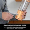 image:imageNinja BC151PR Blast Portable Blender Cordless 18oz Vessel Personal Blenderfor Shakes amp Smoothies BPA Free LeakproofLid amp Sip Spout USBC Rechargeable Dishwasher Safe Parts Passion FruitOrange