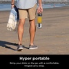 image:imageNinja BC151PR Blast Portable Blender Cordless 18oz Vessel Personal Blenderfor Shakes amp Smoothies BPA Free LeakproofLid amp Sip Spout USBC Rechargeable Dishwasher Safe Parts Passion FruitWhite Glitter