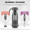 image:imageNinja Immersion Blender amp Whisk 4 Speeds 4oz Cup Dark Grey CI201GY