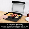 image:imageNinja Sizzle Indoor Griddle 14 Electric Grill For Eggs Burgers Bacon Pancakes Veggies and More Nonstick Dishwasher Safe 500F Even Cooking GR100