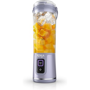 image:imageNinja BC151PR Blast Portable Blender Cordless 18oz Vessel Personal Blenderfor Shakes amp Smoothies BPA Free LeakproofLid amp Sip Spout USBC Rechargeable Dishwasher Safe Parts Passion FruitLavender