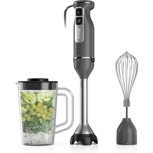 image:imageNinja Immersion Blender amp Whisk 4 Speeds 4oz Cup Dark Grey CI201GY