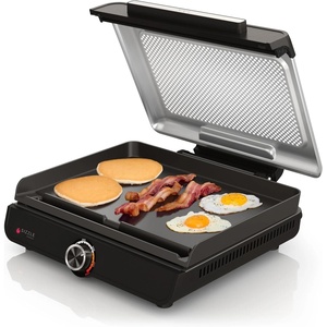 image:imageNinja Sizzle Indoor Griddle 14 Electric Grill For Eggs Burgers Bacon Pancakes Veggies and More Nonstick Dishwasher Safe 500F Even Cooking GR100
