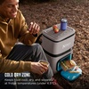 image:imageNinja FrostVault Go Outdoor Flexible 23L Cooler Backpack for 36 Cans with Cold Dry Zone 2 Ice Packs for Hiking Camping Sand Beige FF136EUUKCS