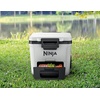 image:imageNinja FrostVault HeavyDuty Insulated Cool Box Wheeled Premium Cooler with Dry Zone Integrated FridgeTemp Dry Storage Drawer Keeps Ice for Days Ideal for Picnics Camping and FestivalsWhite