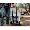 image:imageNinja FrostVault HeavyDuty Insulated Cool Box Wheeled Premium Cooler with Dry Zone Integrated FridgeTemp Dry Storage Drawer Keeps Ice for Days Ideal for Picnics Camping and FestivalsWhite