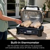 image:imageNinja Woodfire Pro XL Electric BBQ Grill amp Smoker with Smart Cook SystemXL GrillThermometer