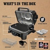 image:imageNinja Woodfire Pro XL Electric BBQ Grill amp Smoker with Smart Cook SystemXL GrillThermometer