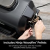 image:imageNinja Woodfire Pro XL Electric BBQ Grill amp Smoker with Smart Cook SystemXL GrillThermometer