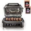 image:imageNinja Woodfire Pro XL Electric BBQ Grill amp Smoker with Smart Cook SystemXL GrillThermometer