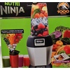 image:imageNinja BL45530 Nutri Professional Personal Blender Bonus Set with 3Sip amp Seal Single Serves12 18 and 24 oz Cups amp 75Recipe Cookbook Stainless SteelBlackStainless SteelBlack
