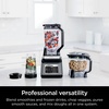 image:imageNinja BN800 Professional Plus Kitchen System 1400 WP 5 Functions for Smoothies Chopping Dough amp More with Auto IQ 72oz Blender Pitcher 64oz Processor Bowl 24oz ToGo Cup Grey Renewed