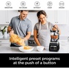 image:imageNinja BN805A Pro Plus Kitchen System 1400W 5in1 Smoothies Chop Dough Auto IQ 72oz Blender Pitcher 64oz Processor Bowl 2x32oz Cups Black