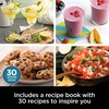 image:imageNinja BN805A Pro Plus Kitchen System 1400W 5in1 Smoothies Chop Dough Auto IQ 72oz Blender Pitcher 64oz Processor Bowl 2x32oz Cups Black
