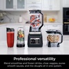 image:imageNinja BN805A Pro Plus Kitchen System 1400W 5in1 Smoothies Chop Dough Auto IQ 72oz Blender Pitcher 64oz Processor Bowl 2x32oz Cups Black