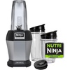 image:imageNinja BL45530 Nutri Professional Personal Blender Bonus Set with 3Sip amp Seal Single Serves12 18 and 24 oz Cups amp 75Recipe Cookbook Stainless SteelBlackStainless SteelBlack