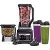 image:imageNinja BN805A Pro Plus Kitchen System 1400W 5in1 Smoothies Chop Dough Auto IQ 72oz Blender Pitcher 64oz Processor Bowl 2x32oz Cups Black