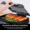 image:imageNinja GR101 Sizzle Smokeless Indoor Grill amp Griddle Renewed Bundle with 2 YR CPS Enhanced Protection Pack