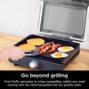 image:imageNinja GR101 Sizzle Smokeless Indoor Grill amp Griddle Renewed Bundle with 2 YR CPS Enhanced Protection Pack