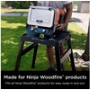 image:imageNinja Adjustable Outdoor Stand 3 Height Levels Utensil Holder BlackAdjustable Stand